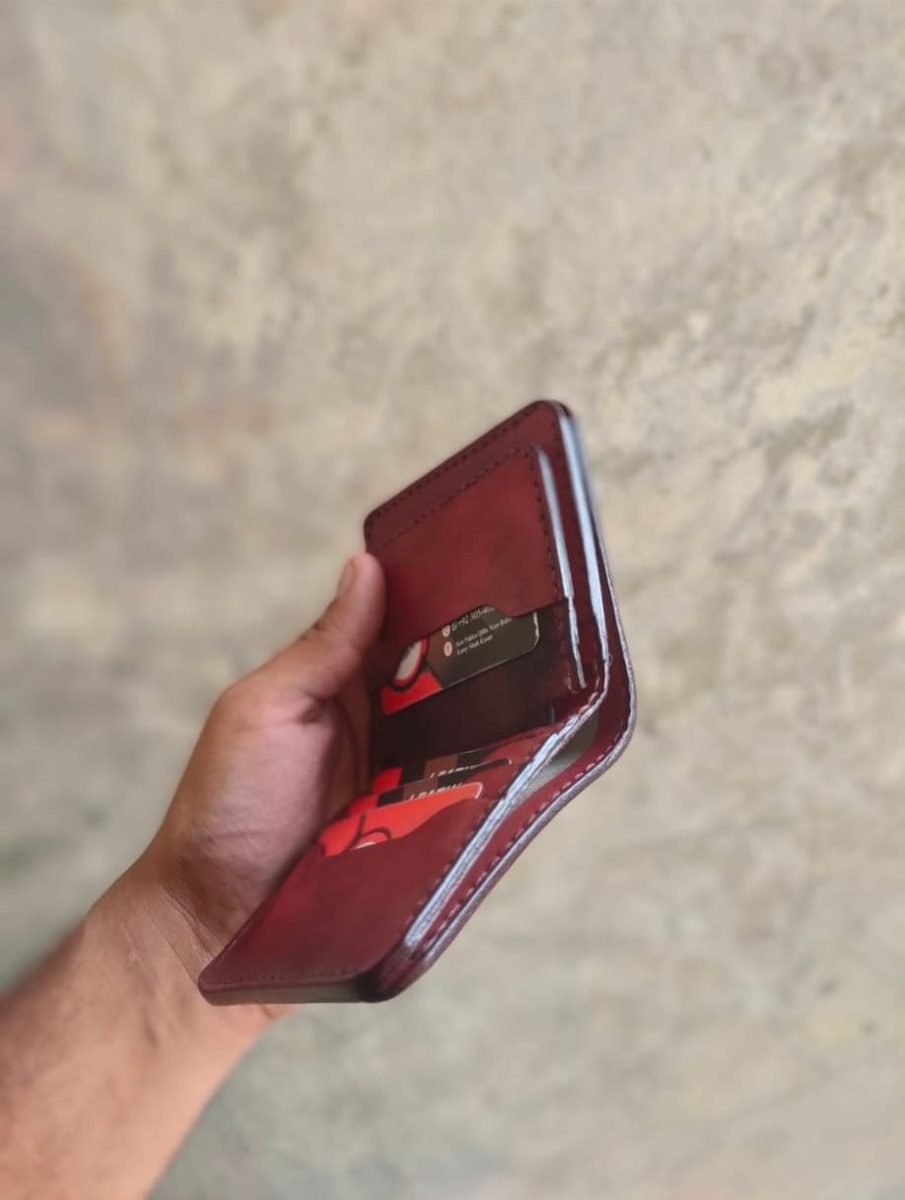Burgundy Bifold Wallet - view 8