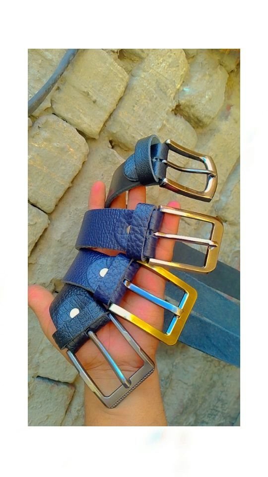 Coloured Leather Belts Collection