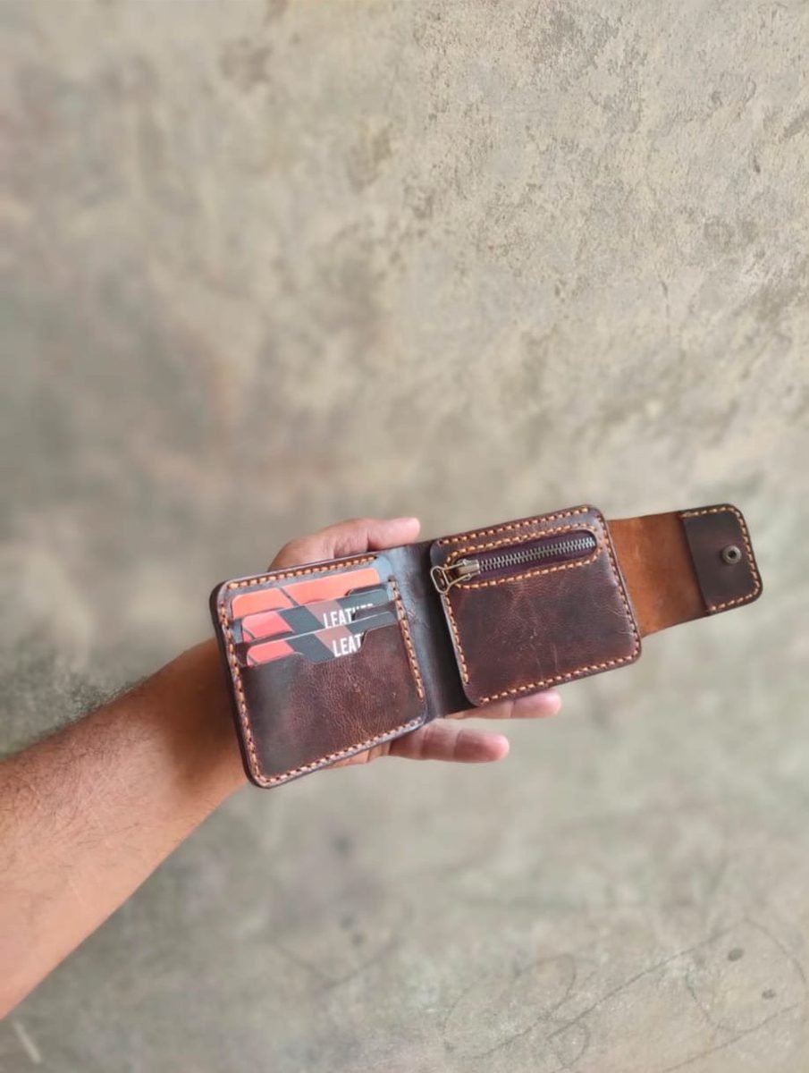Dark Brown Classic Bifold Wallet - view 12