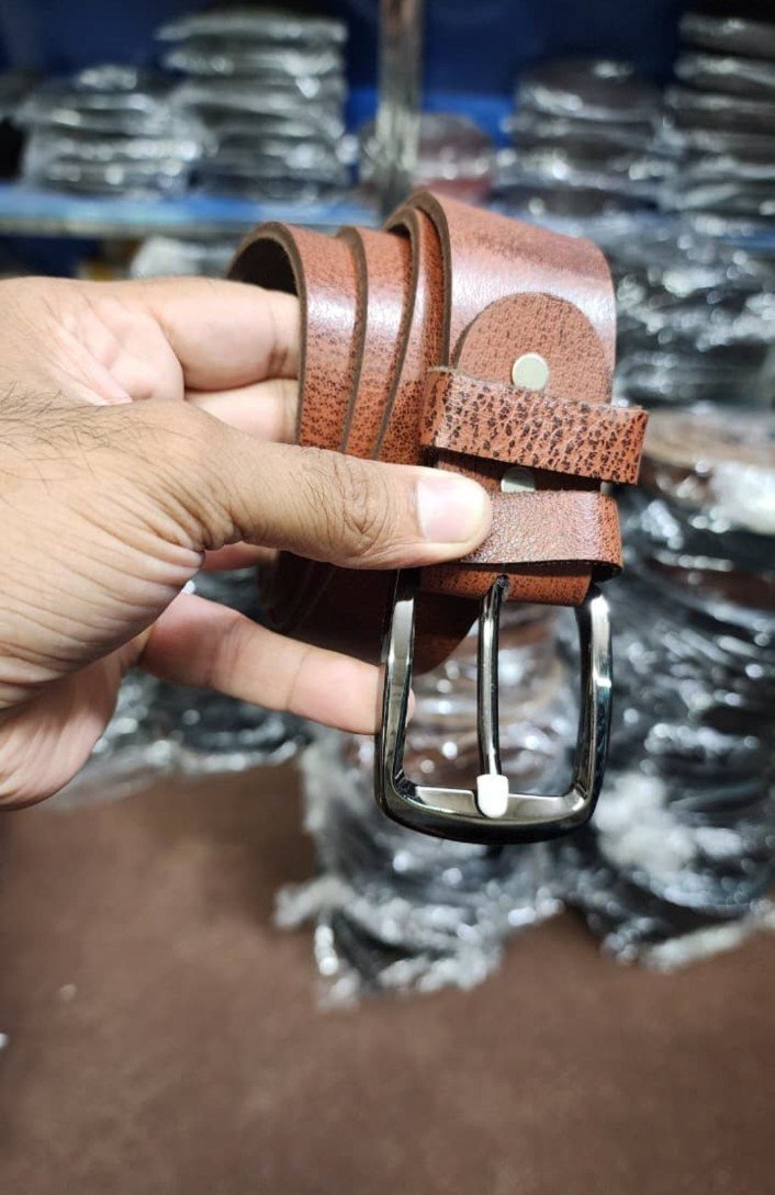 Handmade Casual Leather Belt - view 2