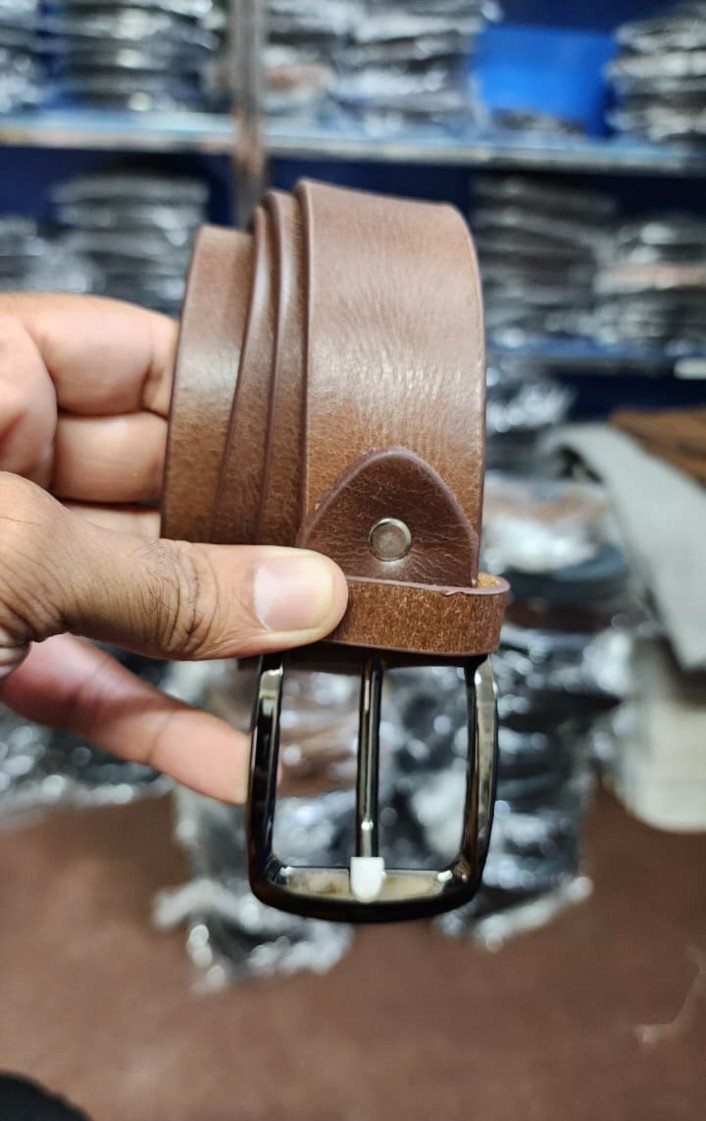 Handmade Casual Leather Belt - view 3