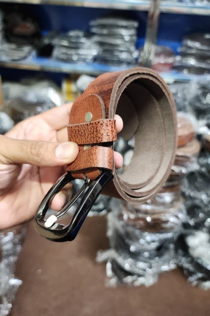 Handmade Casual Leather Belt - view 4