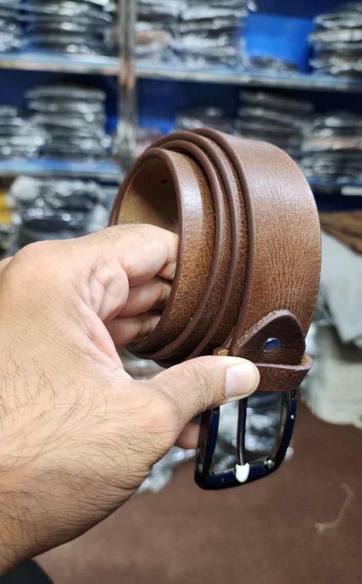 Handmade Casual Leather Belt - view 5