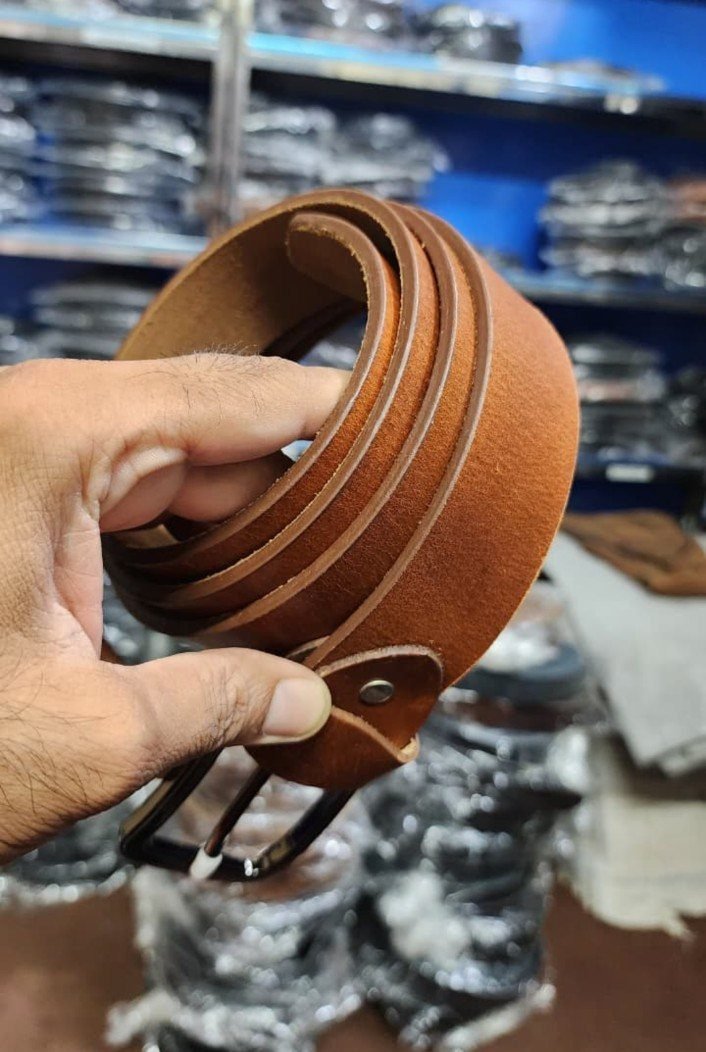 Handmade Casual Leather Belt - view 8