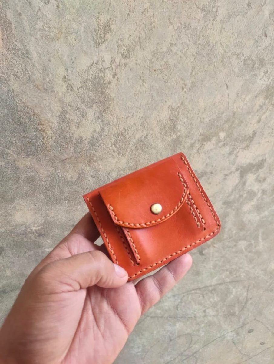 Orange Snap Coin Purse - view 2
