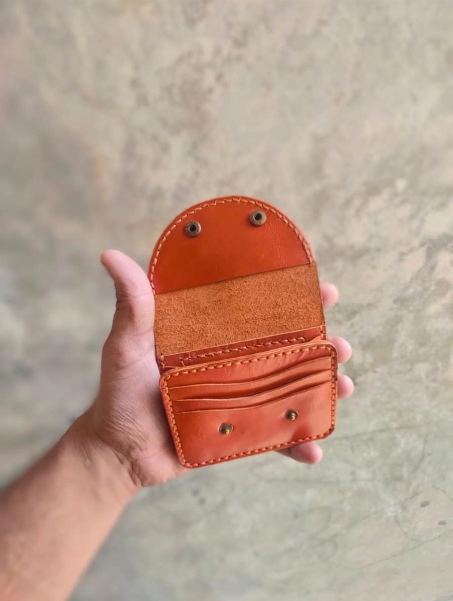 Orange Snap Coin Purse - view 3