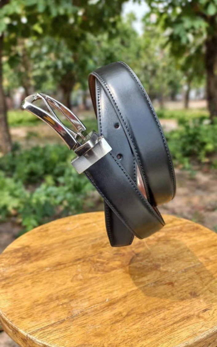 Reversible Formal Leather Belt - view 2