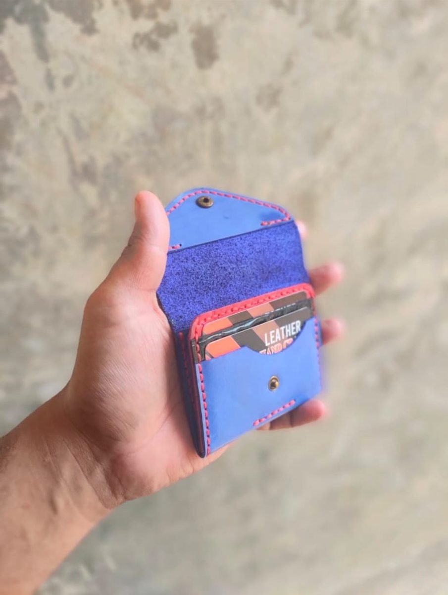 Royal Blue Envelope Card Holder - view 2