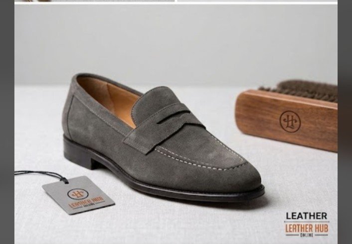 Suede Loafers