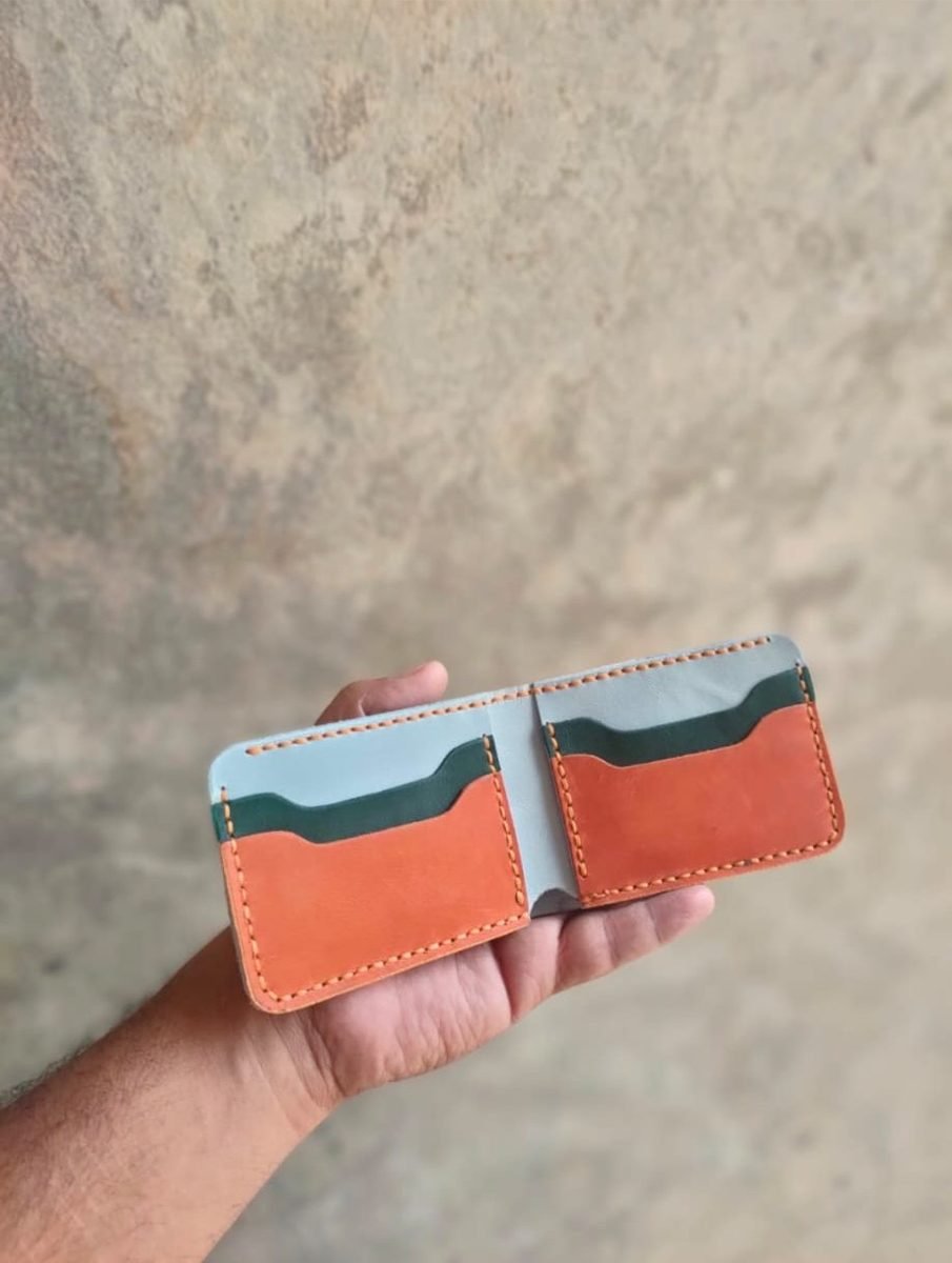 Tri-Colour Card Holder