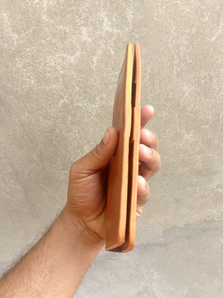 Vintage Brown Long Wallet