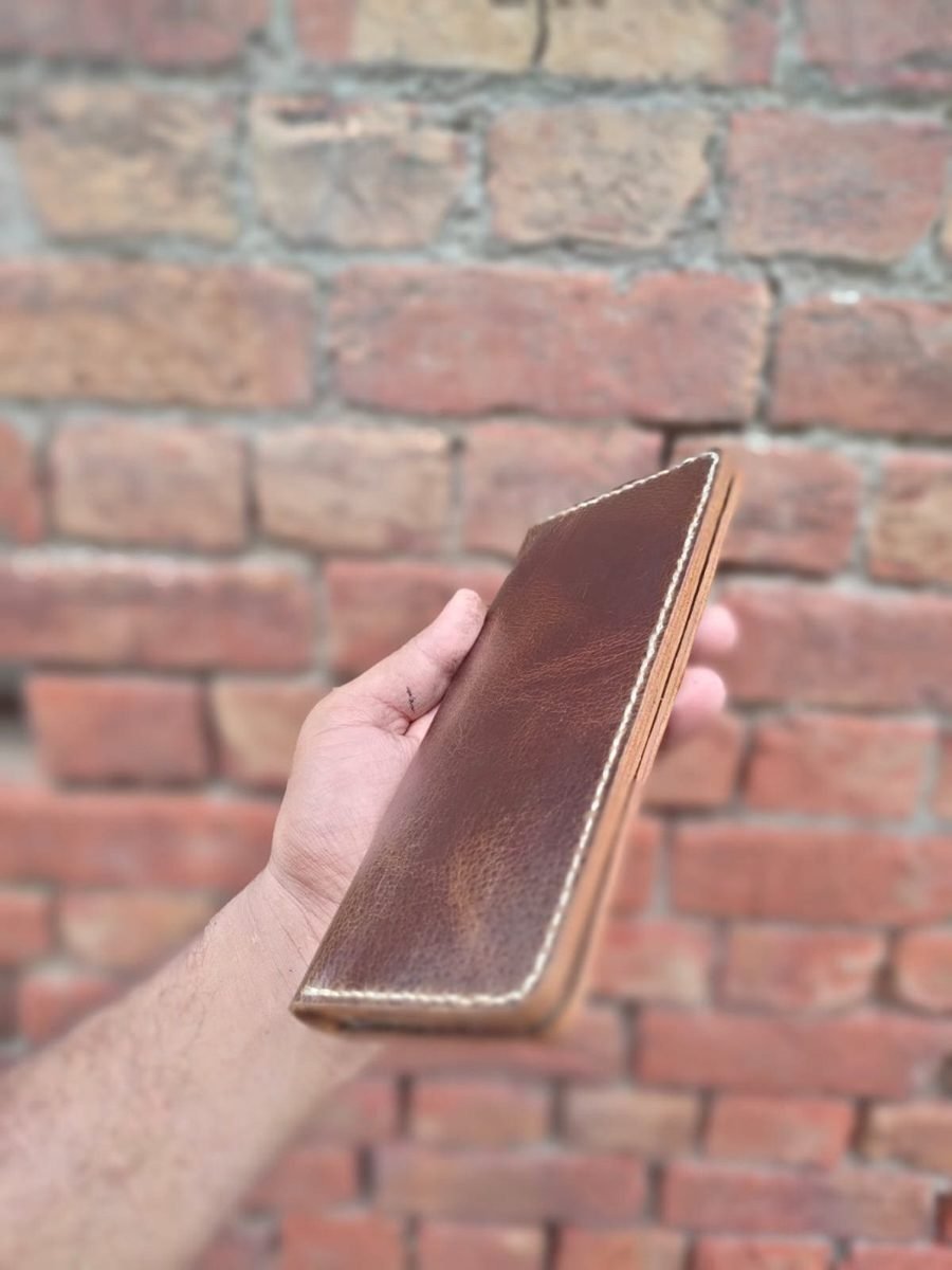 Vintage Brown Long Wallet - view 2