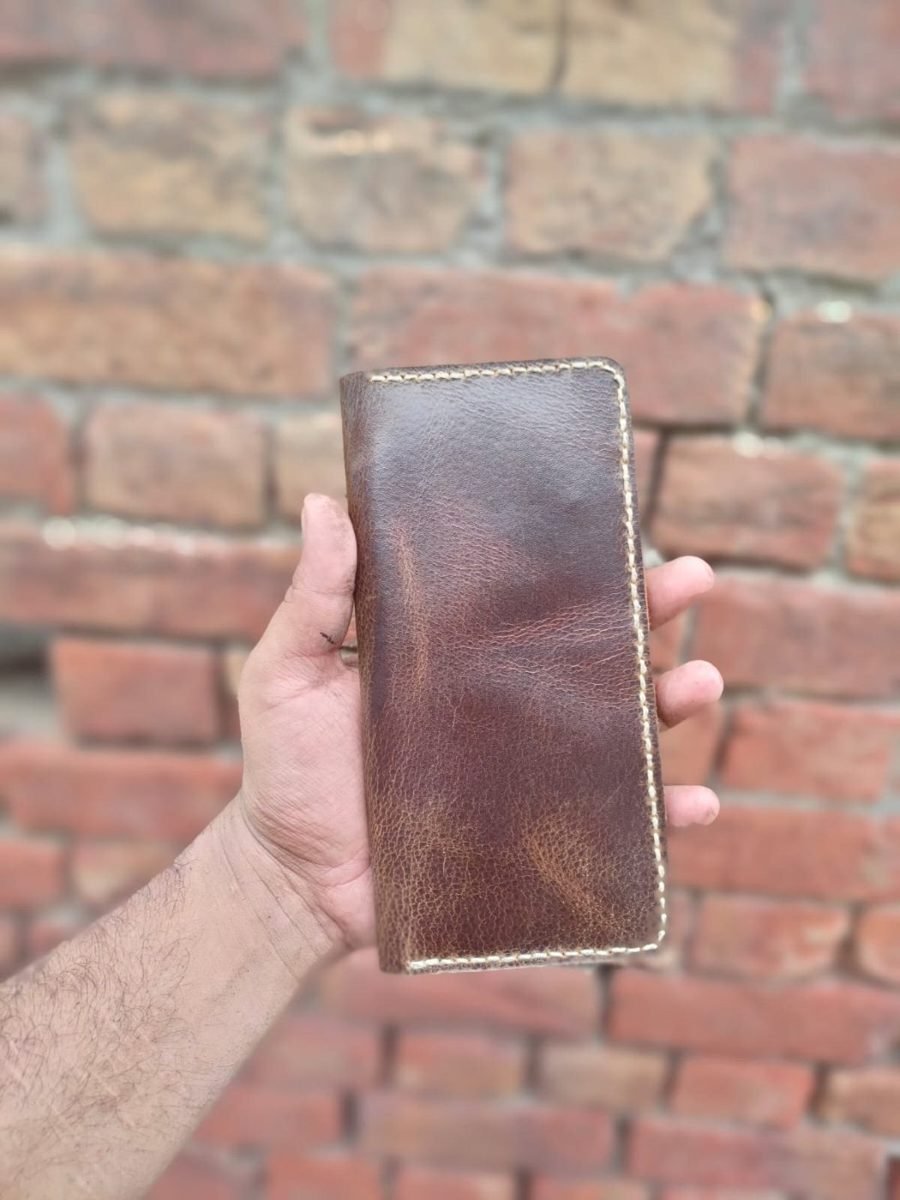 Vintage Brown Long Wallet - view 3